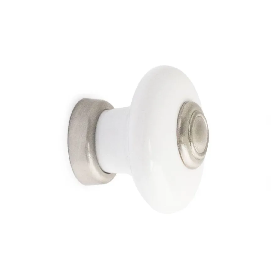 Nuppivedin Habo Erik, Ø37mm, valkoinen