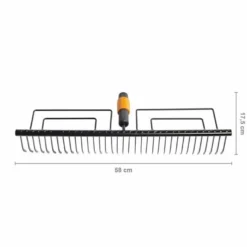 Nurmikkoharava Fiskars QuikFit, 57 cm