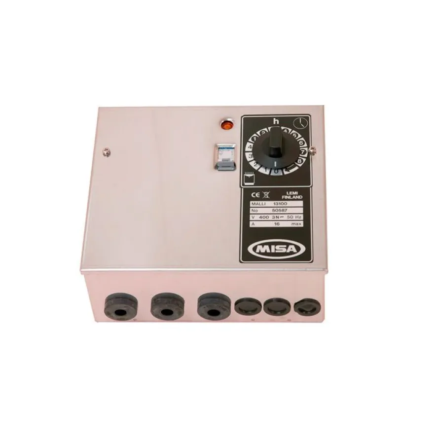 Ohjauskeskus Misa 13150, 12-15 kW kiukaille, 2-jak.