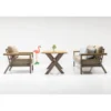 Oleskeluryhmä Linento Garden Daisy, 7-istuttava, beige
