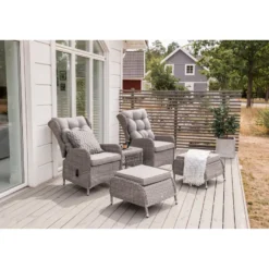 Oleskeluryhmä Venture Home Washington, 2-istuttava, harmaa