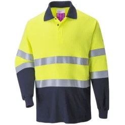Paita Portwest FR74 Modaflame, keltainen/sininen