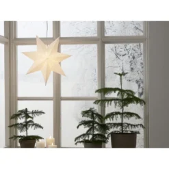 Paperitähti Star Trading Lysa, 43cm, valkoinen