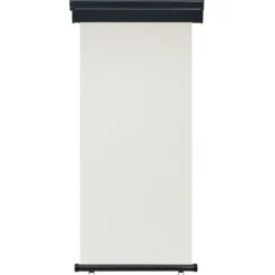 Parvekkeen sivumarkiisi, 85x250 cm, kerma