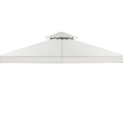 Paviljongin katto Bermuda 3x4m, luonnonvalkoinen