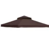 Paviljongin katto Home4you Legend, 2,91x2,91 m, ruskea