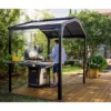 Paviljonki Palram-Canopia Austin, 4.3m², 1.8x2.4m, harmaa