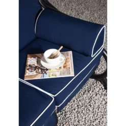 Pehmustesetti Venture Home pihakeinuun sininen