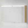 Peilikaappi INR Stage Plus 140, Natural Oak, 4 ovea, pistorasia
