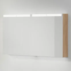 Peilikaappi INR Stage Plus 140, Natural Oak, 4 ovea, pistorasia