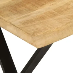 Penkki elävillä reunoilla, 105 cm, täysi akasia- tai mangopuu, eri värejä (32729)