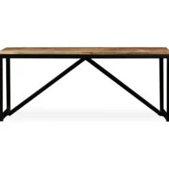 Penkki kiinteä mangopuu 110x35x45 cm