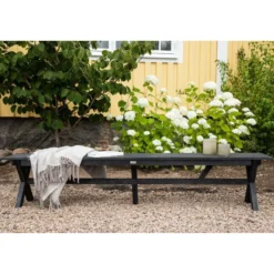 Penkki Venture Home Rives, 230cm, musta akaasia