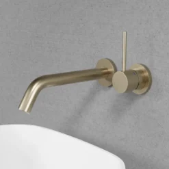 Pesuallashana Scandtap Steel Harmonized 1, piiloasennettava, Champagne