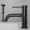 Pesuallashana Scandtap Steel Voyage B Shadow, bideesuihkulla, musta