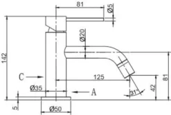 Pesuallashana Scandtap Steel Voyage Amber