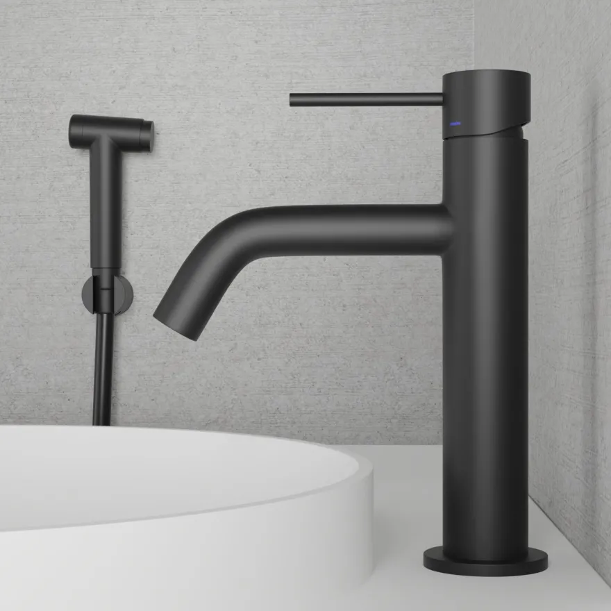 Pesuallashana Scandtap Voyage Medium B Black, bideesuihkulla, musta