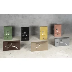 Pesuallas Interia Agos 40x22cm, vasen/oikea, betoni