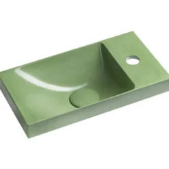 Pesuallas Interia Agos 40x22cm, vasen/oikea, betoni