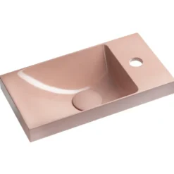 Pesuallas Interia Agos 40x22cm, vasen/oikea, betoni