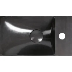 Pesuallas Interia Agos 40x22cm, vasen/oikea, betoni