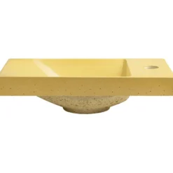 Pesuallas Interia Agos 40x22cm, vasen/oikea, betoni