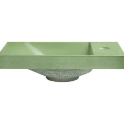 Pesuallas Interia Agos 40x22cm, vasen/oikea, betoni