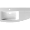 Pesuallas Interia Aras 105,2x50,5 cm, vasen, valkoinen