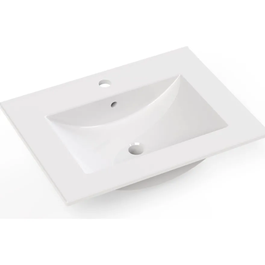 Pesuallas Polaria Noval 500, 51x46cm, valkoinen