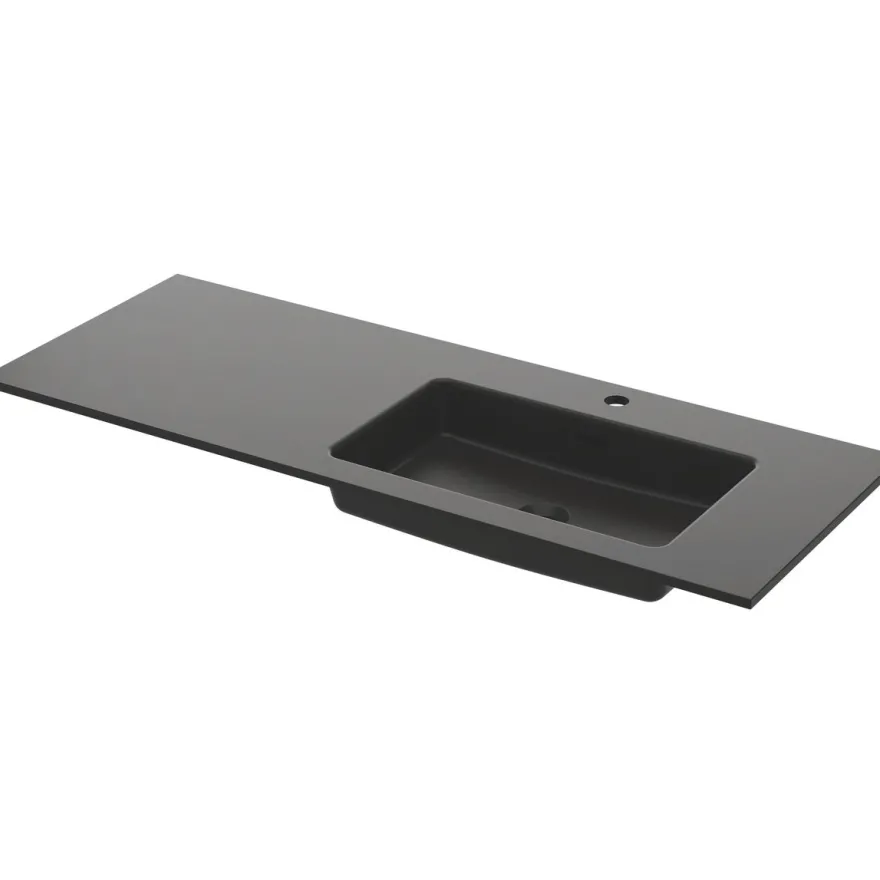 Pesuallas Svedbergs Ise, 1200x450mm, oikea, musta
