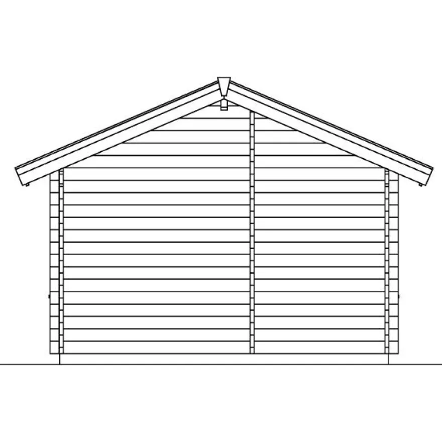 Pihasauna Skan Holz, 7.7 + 4.5m²