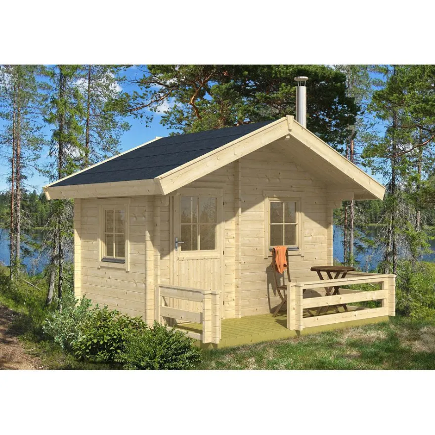 Pihasauna Skan Holz, 7.7 + 4.5m²