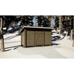 Pihavarasto/lato LP Garden P-S, 8m², pulpettikatto