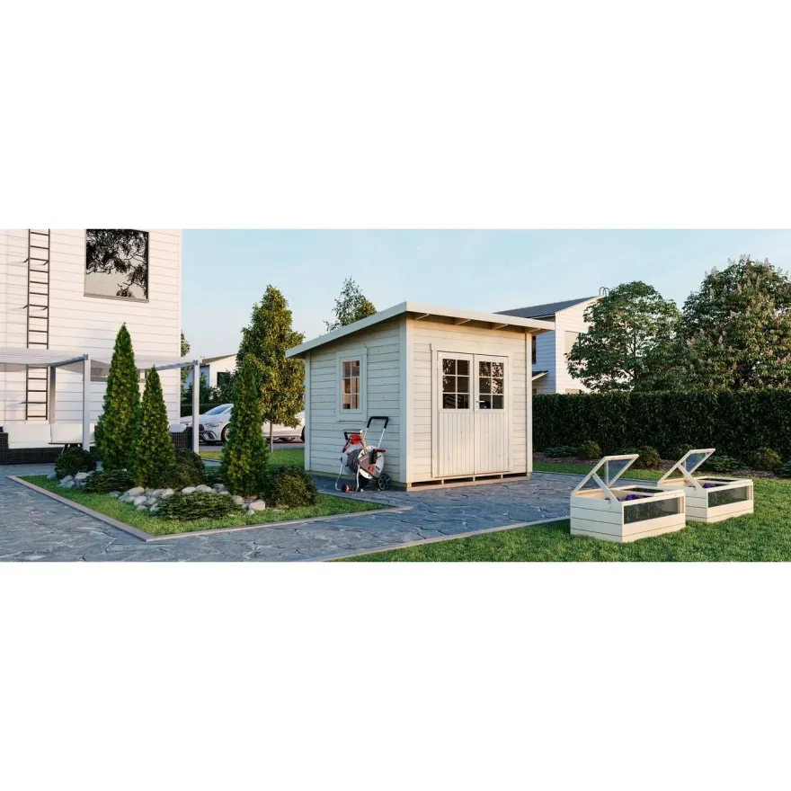 Pihavarasto Luoman Lillevilla 361 Harmaja, 6.25m²