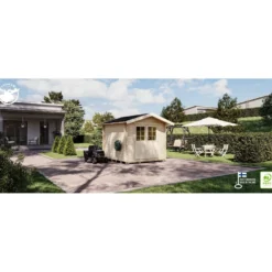 Pihavarasto Luoman Lillevilla 21 Kaarnikka, 5.8m²