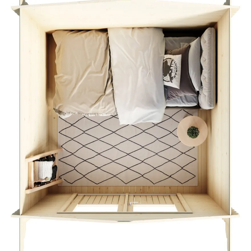 Pihavarasto Luoman Lillevilla 21 Kaarnikka, 5.8m²