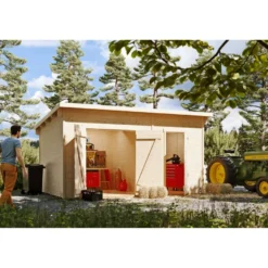 Pihavarasto Skan Holz Flex, 13.5m²