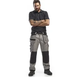 Pikeepaita Blåkläder Functional 3326, UV-suojalla, musta