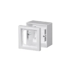 Pintakotelo ABB Impressivo - 1OS/IP20 54/80mm valkoinen