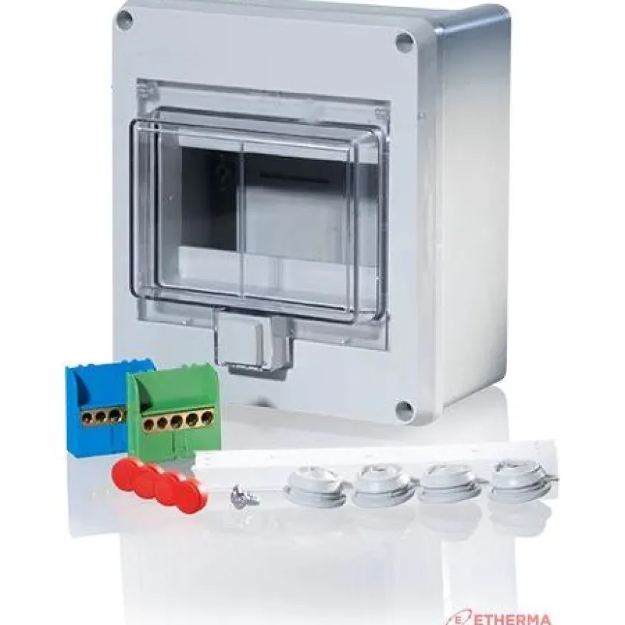 Pintakotelo F-Tronic, 6 MOD, IP55