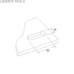 Pistorasia Limente Pick-4 USB soikea IP20 240V kupari