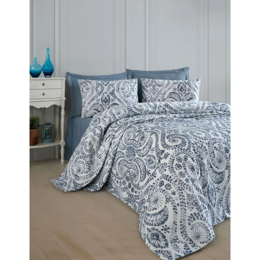 Päiväpeitto Linento Loop, 160x235cm, eri värejä