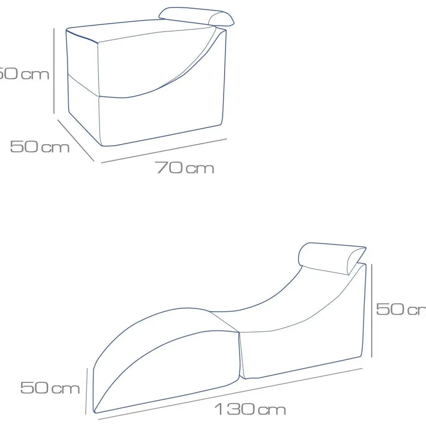 Päivävuode Linento Furniture Bella antrasiitti
