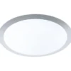Plafondi LED 6265, IP20, 42cm, harmaa