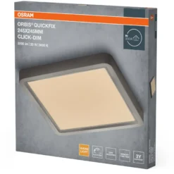 Plafondi Osram Orbis Quickfix Click Dim 830 3000K, eri vaihtoehtoja