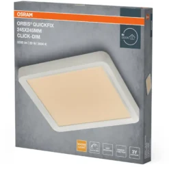 Plafondi Osram Orbis Quickfix Click Dim 830 3000K, eri vaihtoehtoja