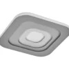 Plafondi Osram Orbis Spiral neliö Click Dim 830 3000K harmaa, eri kokoja
