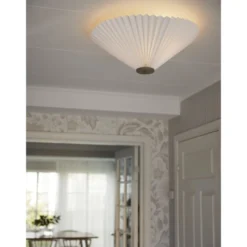 Plafondi PR Home Dora, Ø60cm, valkoinen