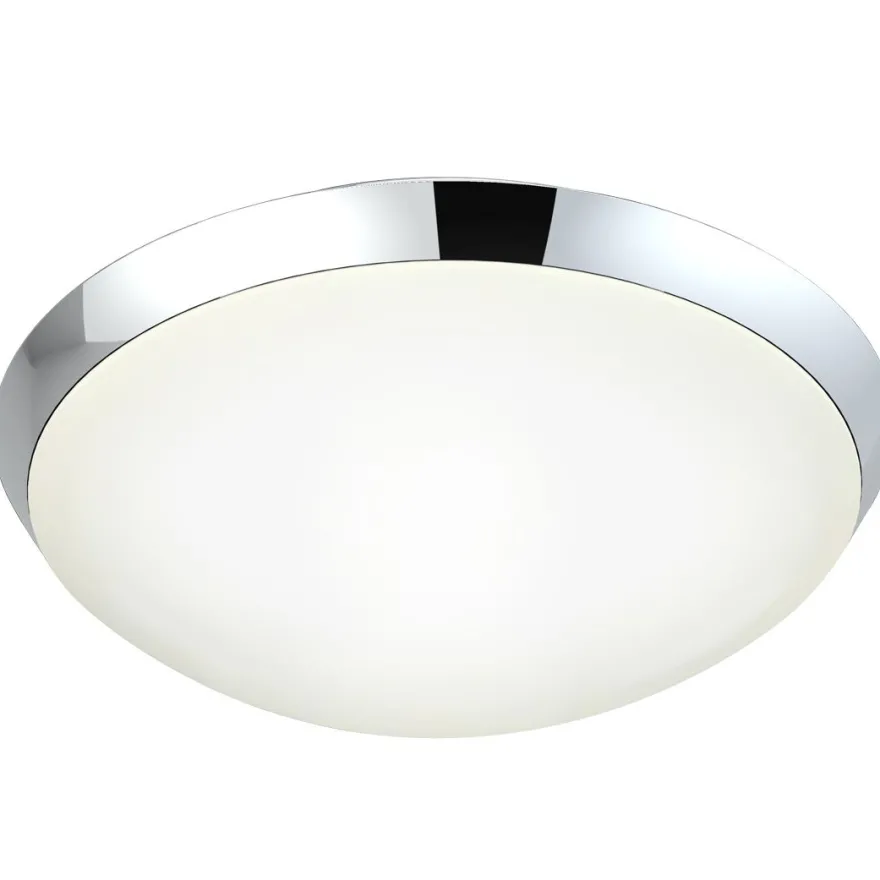Plafondi Siracusa LED, kromi/valkoinen