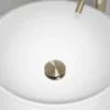 Pohjaventtiili Scandtap Steel Pop-up universal Duo, pop-up, Champagne